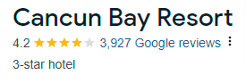 Cancun Bay Resort Google Reviews