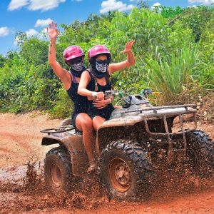 ATV Adventure, Interactive Bridges, Ziplines, Cenote and Lunch, Cancun Tour