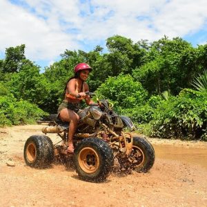 ATV Adventure, Interactive Bridges, Ziplines, Cenote and Lunch, Cancun Tour