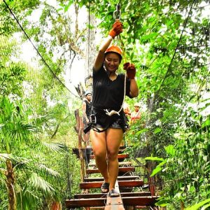 ATV Adventure, Interactive Bridges, Ziplines, Cenote and Lunch, Cancun Tour