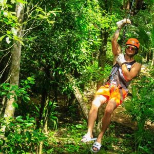 ATV Adventure, Interactive Bridges, Ziplines, Cenote and Lunch, Cancun Tour